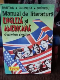 MANUAL DE LITERATURA ENGLEZA SI AMERICANA - BANTAS