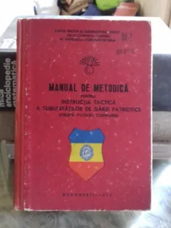 MANUAL DE METODICA PENTRU INSTRUCTIA TACTICA A SUBUNITATILOR DE GARZI PATRIOTICE