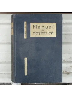 Manual de obstetrica , Heinrich Martius , 1966