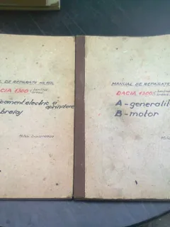 MANUAL DE REPARATII MR150, DACIA 1300 BERLINA SI BREAK - MIHAI DIACONEASA  2 VOLUME