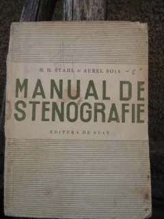 MANUAL DE STENOGRAFIE - H.H. STAHL