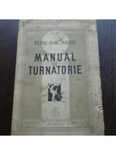 MANUAL DE TURNATORIE - PETRU DUMITRASCU