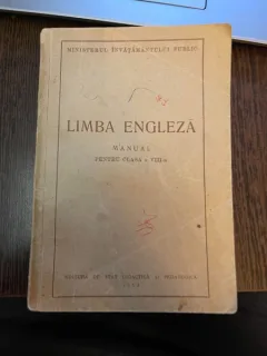 Manual Limba Engleza