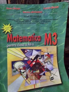 MANUAL METEMATICA CLS. XII-A M3 - FLORIN CIRJAN