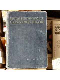 Manual pentru calculul constructiilor , 1978
