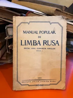 MANUAL POPULAR DE LIMBA RUSA PENTRU UZUL CURSURILOR POPULARE CICLUL I