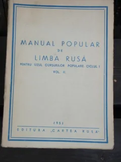 MANUAL POPULAR DE LIMBA RUSA VOL.II