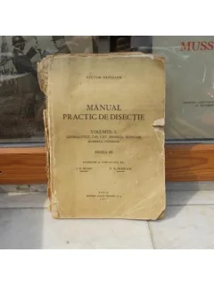 Manual practic de disectie , Victor Papilian , vol. 1