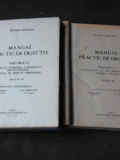 MANUAL PRACTIC DE DISECTIE - VICTOR PAPILIAN VOL.I+II