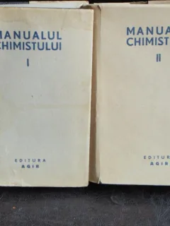 MANUALUL CHIMISTULUI - CAROL LAKNER  - 2 VOLUME
