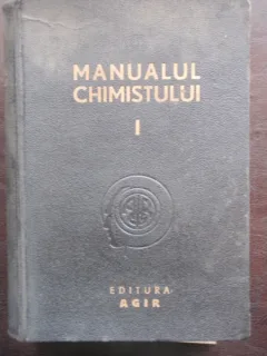 MANUALUL CHIMISTULUI VOL.I - CAROL LAKNER
