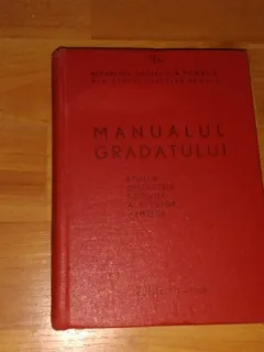 MANUALUL GRADATULUI PENTRU INSTRUCTIA COMUNA A TUTUROR ARMELOR-EDITURA MILITARA