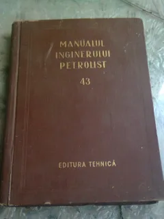 MANUALUL INGINERULUI PETROLIST 43. FORAJUL SONDELOR DE TITEI SI GAZE, PARTEA III-A METODE SPECIALE DE FORAJ