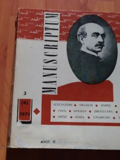 MANUSCRIPTUM-REVISTA CULTURALA