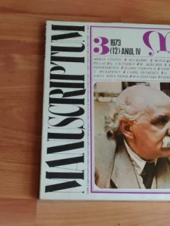 MANUSCRIPTUM-REVISTA CULTURALA