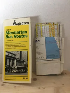 Map of Manhattan Bus Routes