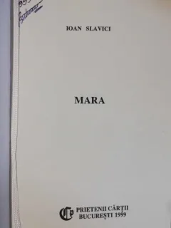 MARA- IOAN SLAVICI