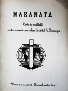 MARANATA, CARTE MEDITATII, PAUL GERHARD MINK