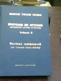 Marcus Tullius Cicero - Scrisori catre Atticus  vol.II