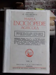 MAREA ENCICLOPEDIE AGRICOLA - C. FILIPESCU VOL.2