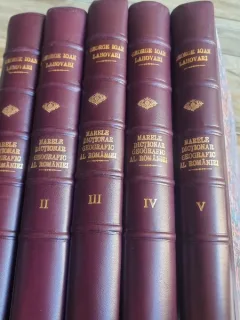 MARELE DICTIONAR GEOGRAFIC AL ROMANIEI de G. I. LAHOVARI, C. I BRATIANU. G. I. TOCILESCU