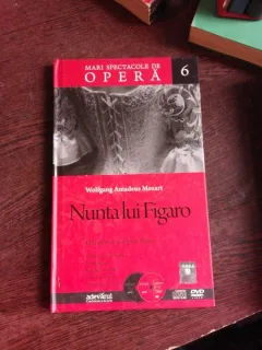 MARI SPECTACOLE DE OPERA 6 , NUNTA LUI FIGARO -  WOLFGANG AMADEUS MOZART ,CONTINE CD