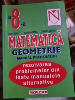Mariana Mitea, Cornel Stefan - Matematica pentru clasa a VIII-a. Geometrie. Manual Preparator