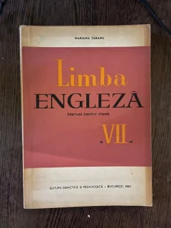 Mariana Taranu Limba Engleza manual pentru clasa a VII-a (1967)