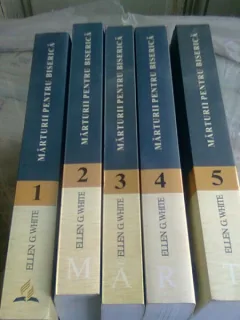MARTURII PENTRU BISERICA - ELLEN G. WHITE  VOL.1,2,3,4,5