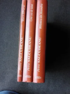 MARX LIBRARUL, BIBLIOTECA DIN ALEXANDRIA, CINA CEA DE TAINA - PETRE SALCUDEANU  3 VOLUME
