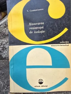 Masurarea rezistentei de izolatie - V. Constantinescu