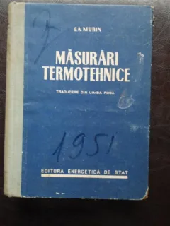 MASURARI TERMOTEHNICE-G.A.MURIN