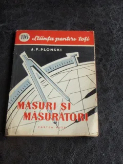MASURI SI MASURATORI - A.F. PLONSKI