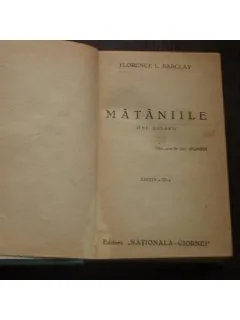 MATANIILE - FLORENCE L. BARCLAY