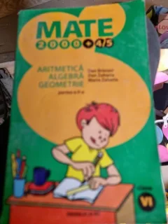 Mate 2000 - Algebra, Geometrie, Aritmetica partea a II-a - Dan Branzei, Dan Zaharia, Maria Zaharia  clasa a IV-a