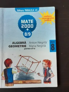 MATE 2000 CLASA A 8-A, ALGEBRA GEOMETRIE, PARTEA A II-A - ANTON NEGRILA