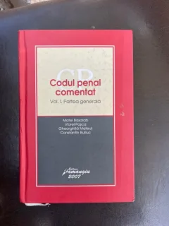 Matei Basarab Codul penal comentat Vol. 1 Partea Generala