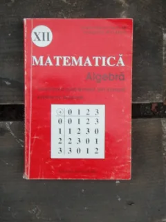 MATEMATICA ALGEBRA CLS. XII-A.