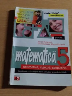 MATEMATICA ARITMETICA,ALGEBRA,GEOMETRIE-CLASA A-V-A-SORIN PELIGRAD,DAN ZAHARIA-MARIA ZAHARIA