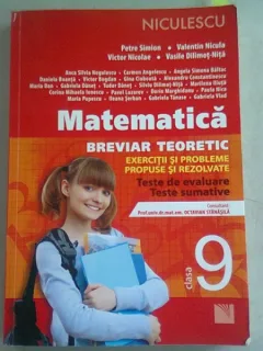 MATEMATICA. BREVIAR TEORETIC CLASA A 9-A - PETRE SIMION