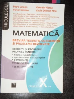 MATEMATICA BREVIAR TEORETIC - PETRE SIMION