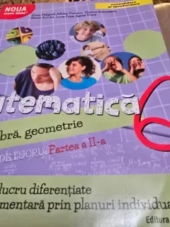 Matematica Clasa 6 Partea a II-a Caiet de lucru. Consolidare