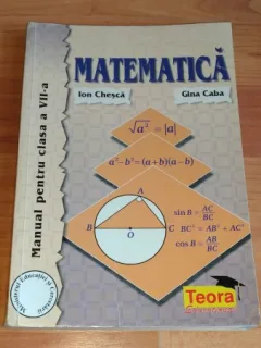 MATEMATICA CLASA A-VII-A - ION CHESCA - GINA CABA