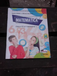 MATEMATICA CLASA IV-A SEMESTRUL I - RODICA CHIRAN  CONTINE CD