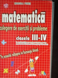 MATEMATICA CLASELE III - IV - MARCELA PENES