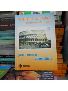 Matematica distractiva pentru clasele II-VIII , Jocul concurs Cangurul