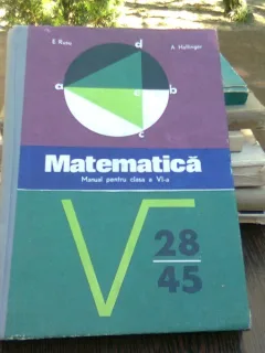 Matematica - E. Rusu, A. Hollinger   Manual pentru clasa a VI-a