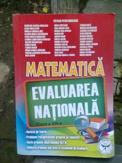 MATEMATICA. EVALUARE NATIONALA CLASA A VIII-A - CATALIN PETRU NICOLESCU