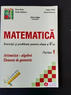 MATEMATICA , EXERCITII SI PROBLEME PENTRU CLASA A V-A - GINA CABA