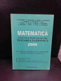 MATEMATICA, EXERCITII SI PROBLEME PENTRU TESTAREA NATIONALA 2006 - COLECTIV DE AUTORI